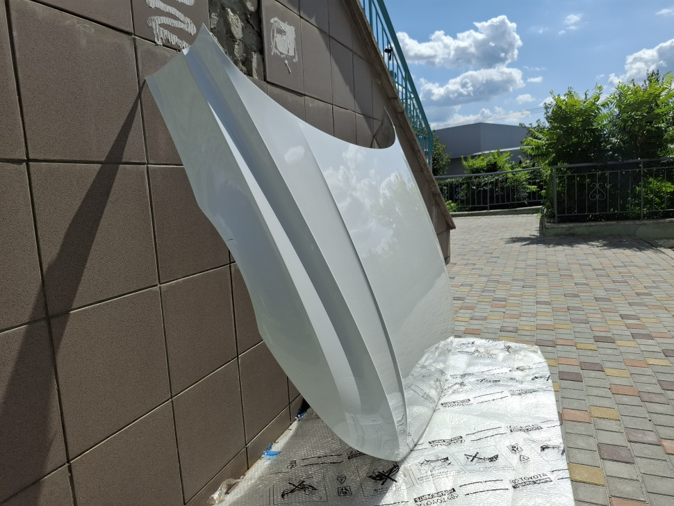 Капот VW Arteon 2017 2018 2019 2020 2021 2022 2023 Капот Артеон белый перламутр 3G8823031C 3G8823155