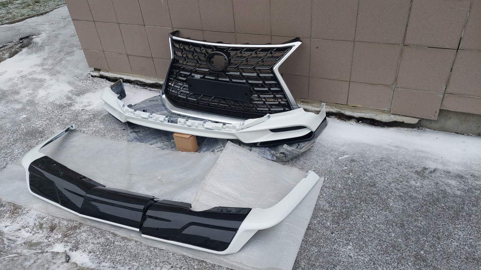 Обвес TRD LEXUS 570 Решетка 2015 2016 2017 2018 2019 2020 2021 2022 накладки TRD обвес губа Лексус LX570