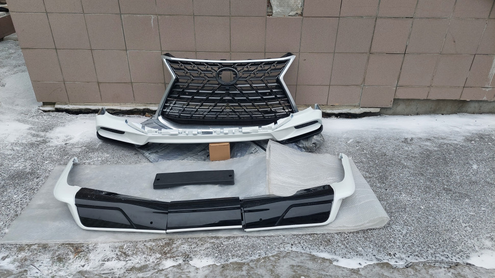 Обвес TRD LEXUS 570 Решетка 2015 2016 2017 2018 2019 2020 2021 2022 накладки TRD обвес губа Лексус LX570