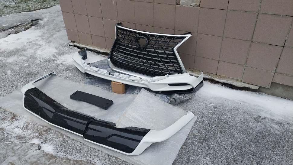 Обвес TRD LEXUS 570 Решетка 2015 2016 2017 2018 2019 2020 2021 2022 накладки TRD обвес губа Лексус LX570