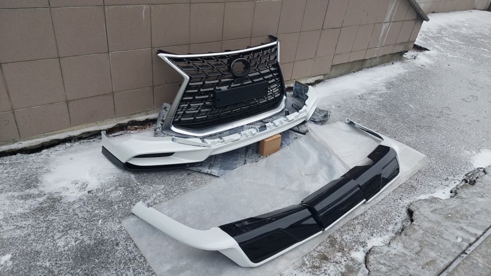 Обвес TRD LEXUS 570 Решетка 2015 2016 2017 2018 2019 2020 2021 2022 накладки TRD обвес губа Лексус LX570