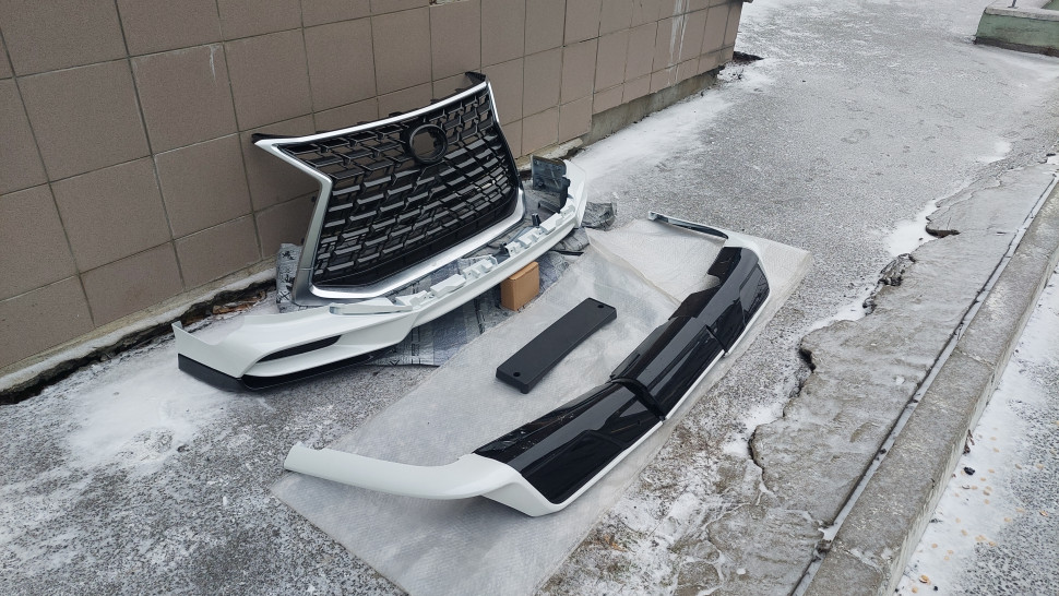 Обвес TRD LEXUS 570 Решетка 2015 2016 2017 2018 2019 2020 2021 2022 накладки TRD обвес губа Лексус LX570