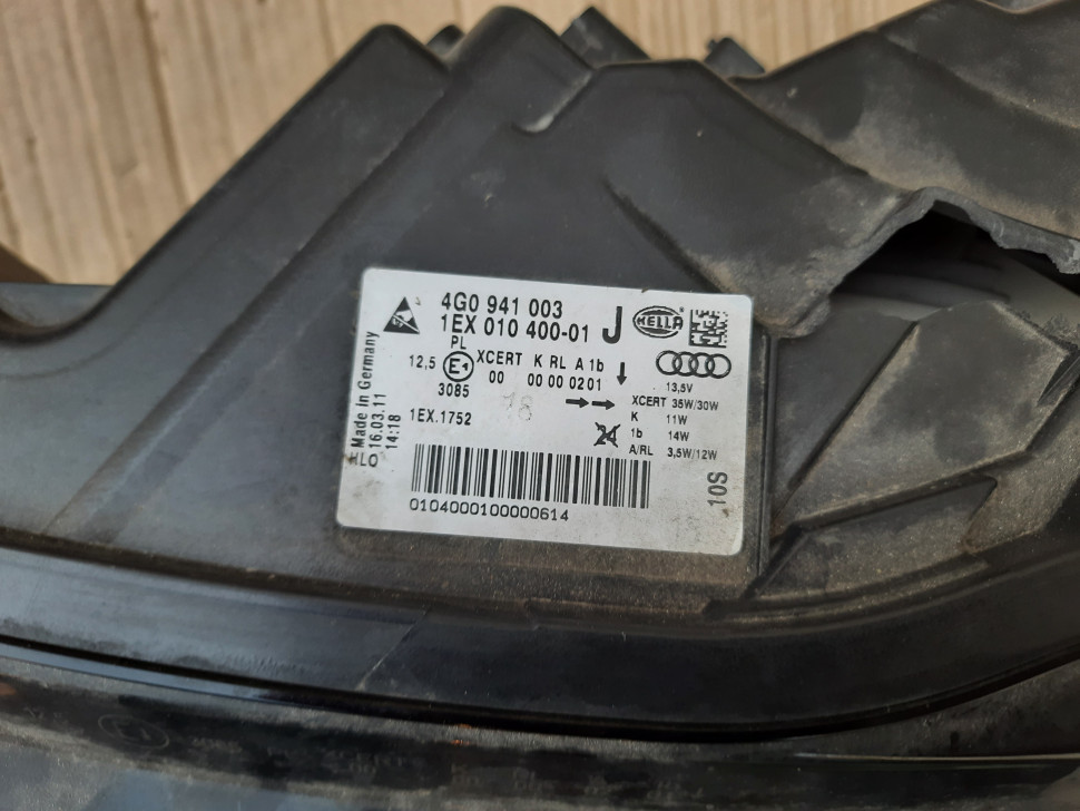 Фара Ауди А6 FULL LED 4G0941003J ОРИГИНАЛ ремонт Фара Audi A6