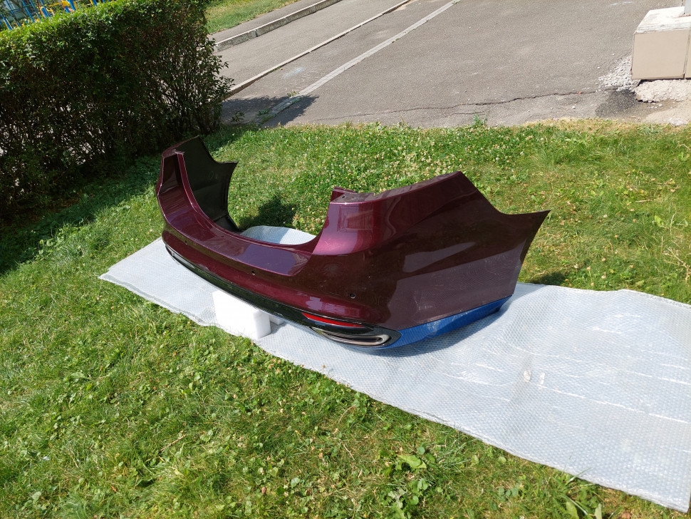 Бампер Ford Fusion 2019 2018 2017 2016 2015 2014 2013 задний бампер Фьюжн под парктроники ВСБОРЕ