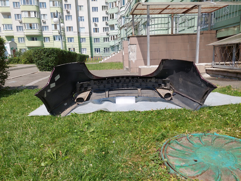 Бампер Ford Fusion 2019 2018 2017 2016 2015 2014 2013 задний бампер Фьюжн под парктроники ВСБОРЕ