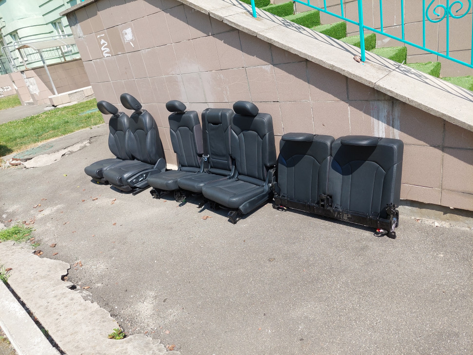 Сиденья Audi Q7 4M 2015+ Вентиляция Салон Ауди Ку7 4м максимальный