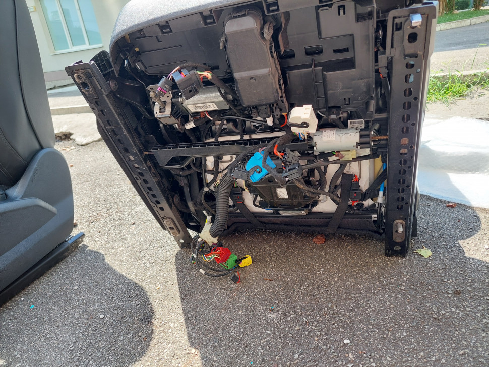 Сиденья Audi Q7 4M 2015+ Вентиляция Салон Ауди Ку7 4м максимальный