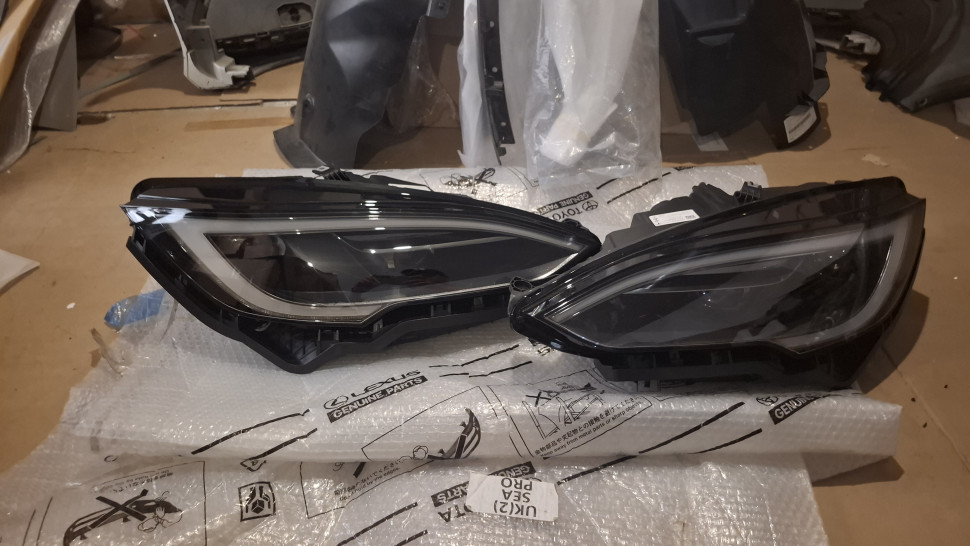 Фара Tesla Model S Plaid 2022 2023 2024 2025 фари Тесла модел С рест 156371400F, 156371300F
