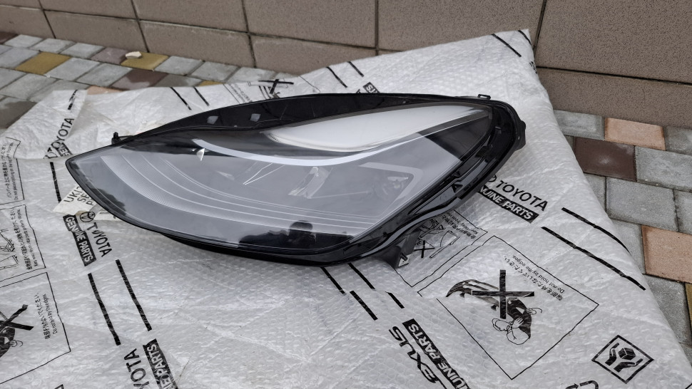 Новая лицензия Фара Tesla Model Y / 3 Фара левая линза Тесла модел У 3 1514952-00-D