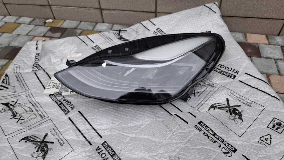 Новая лицензия Фара Tesla Model Y / 3 Фара левая линза Тесла модел У 3 1514952-00-D