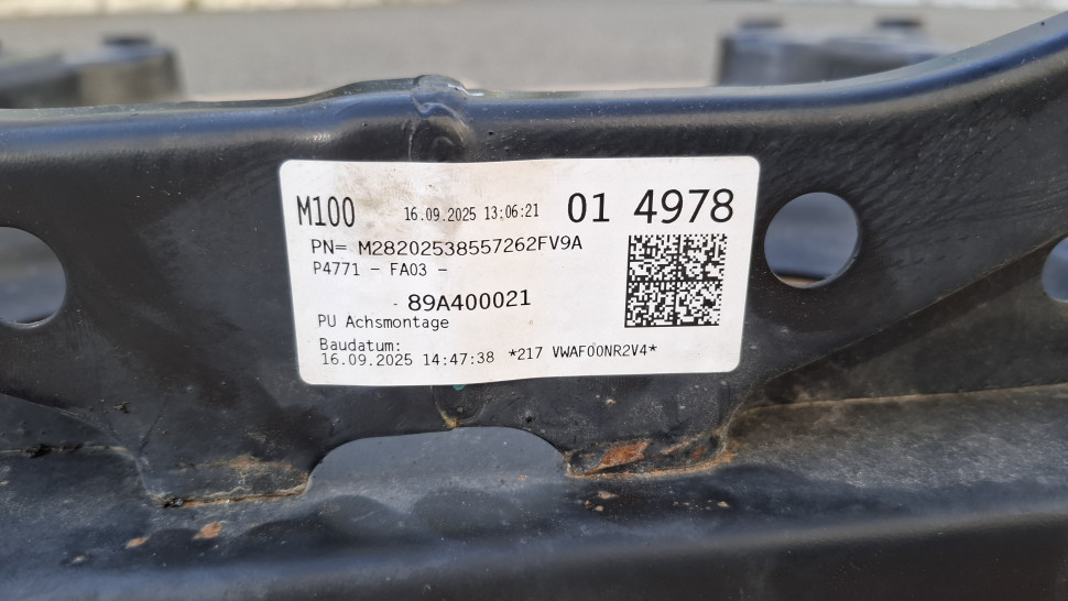 Підрамник передній Audi Q4 e-tron VW ID3 ID4  2021 - 2025 89A400021 балка Audi Q4 e-tron VW ID3 ID4 подрамник Ауди Ку4 Етрон Айди 3 Айди 4