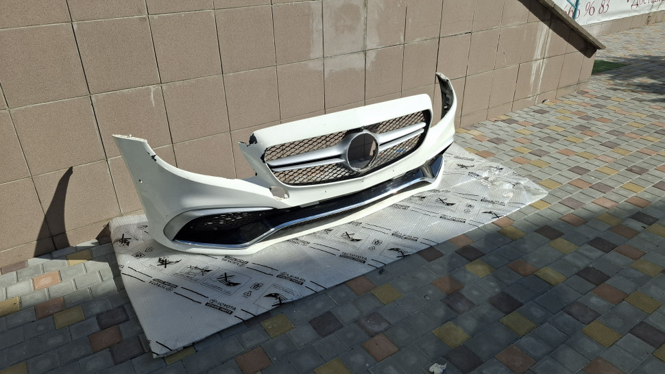 Бампер передний Mercedes W213 AMG, бампер Мерседес 213 АМГ стиль