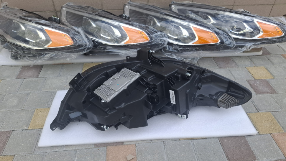 За 1 шт. Фара ЛЕВАЯ Fusion Full Led USA HS73-13E015-AF hs73-13e015-ag HS73-13E015-AH HS7313E015AF hs7313e015 HS7Z13008AA HS7Z13008F