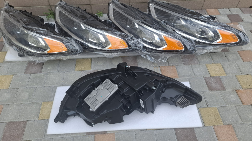 За 1 шт. Фара ЛЕВАЯ Fusion Full Led USA HS73-13E015-AF hs73-13e015-ag HS73-13E015-AH HS7313E015AF hs7313e015 HS7Z13008AA HS7Z13008F