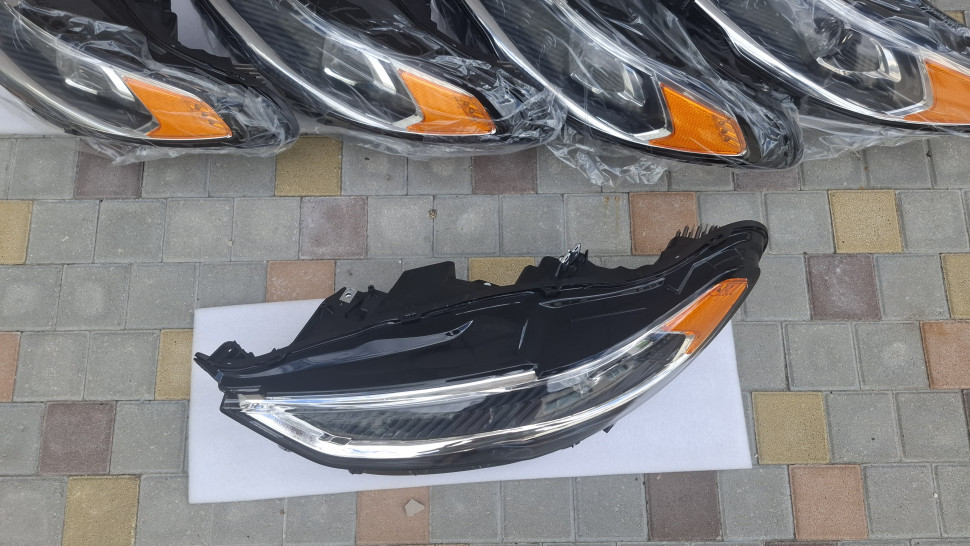 За 1 шт. Фара ЛЕВАЯ Fusion Full Led USA HS73-13E015-AF hs73-13e015-ag HS73-13E015-AH HS7313E015AF hs7313e015 HS7Z13008AA HS7Z13008F