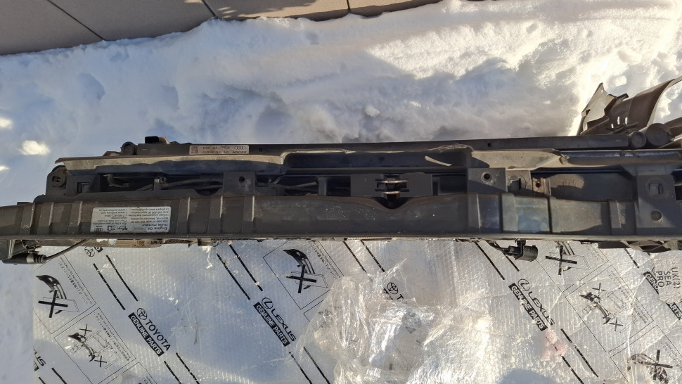 Панель передняя Audi q5 8r радиаторы комплект 2.0 Б/У оригинал