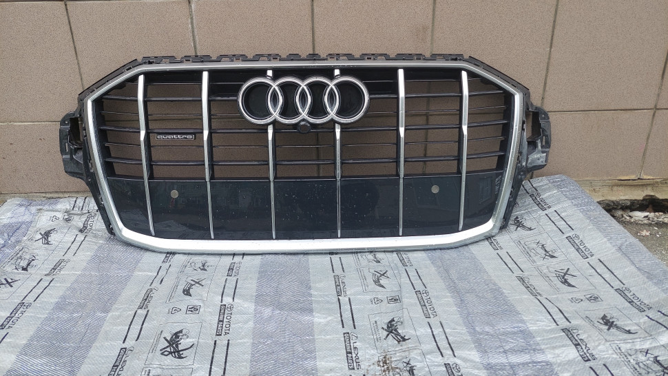 Решетка радиатора AUDI Q7 2019 2020 2021 2022 23 ОРИГИНАЛ Решетка Ку7