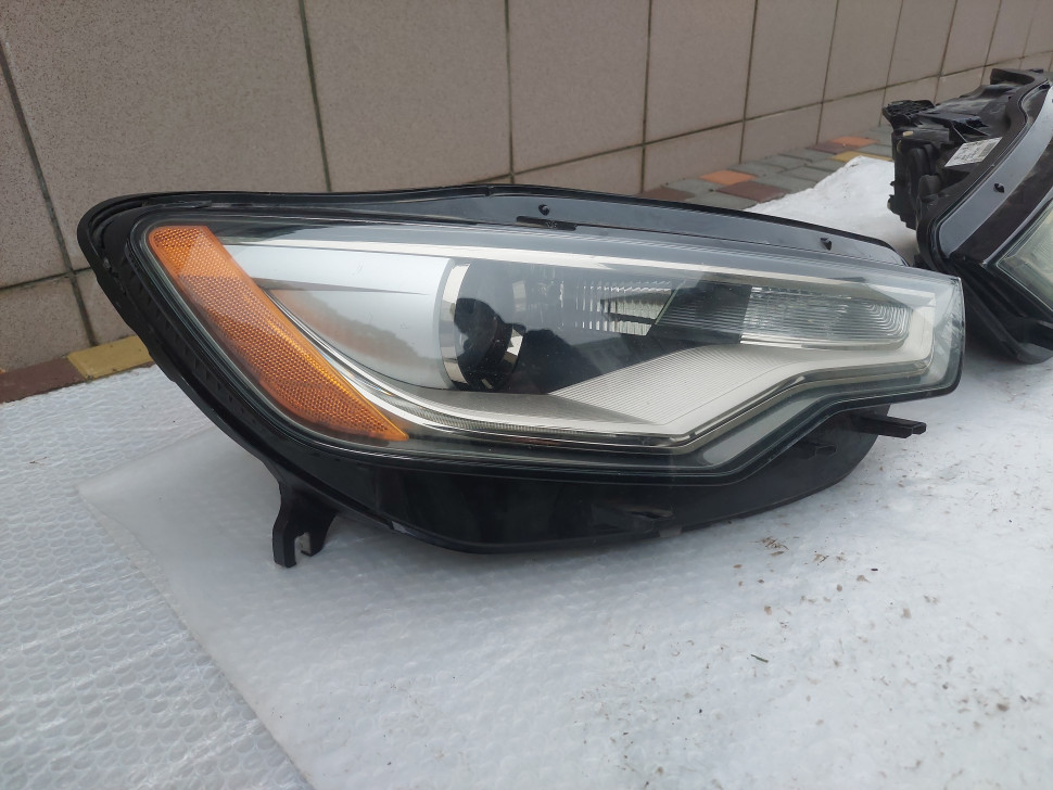 За 1 ШТ. Фары Audi A6 C7 2015 2014 2013 2012 USA адаптив bi-xenon в сборе фара 4G0941032B 4G0941031B