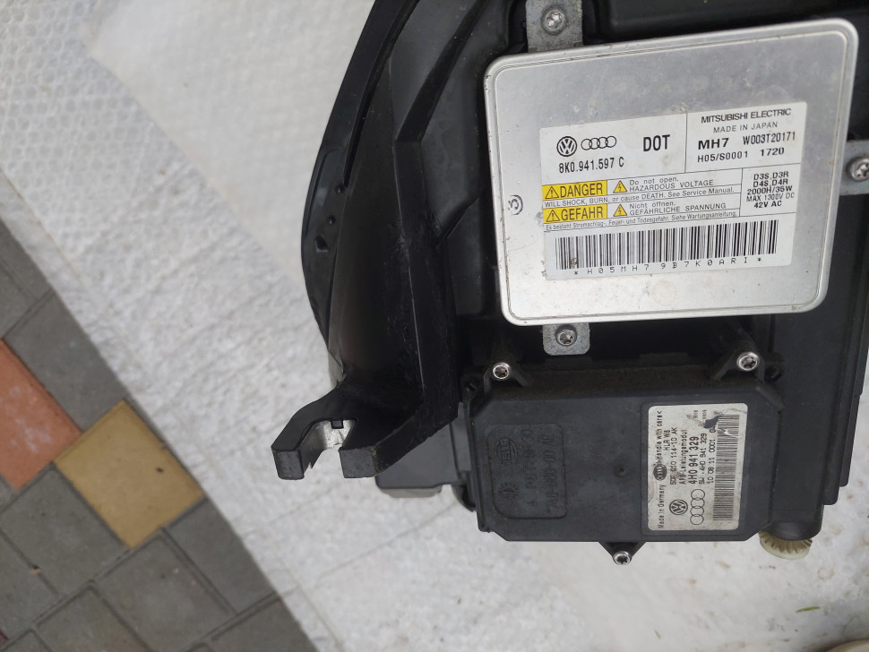 За 1 ШТ. Фары Audi A6 C7 2015 2014 2013 2012 USA адаптив bi-xenon в сборе фара 4G0941032B 4G0941031B