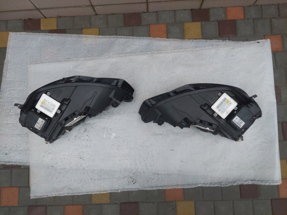 За 1 ШТ. Фары Audi A6 C7 2015 2014 2013 2012 USA адаптив bi-xenon в сборе фара 4G0941032B 4G0941031B