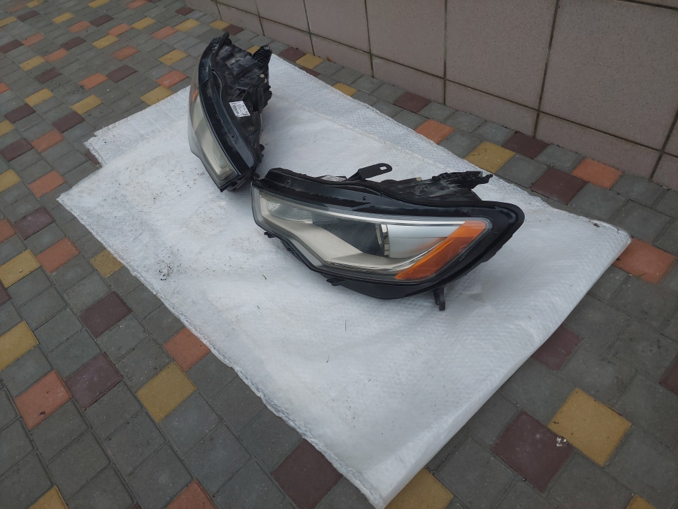 За 1 ШТ. Фары Audi A6 C7 2015 2014 2013 2012 USA адаптив bi-xenon в сборе фара 4G0941032B 4G0941031B