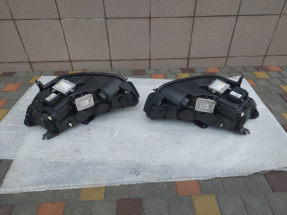 За 1 ШТ. Фары Audi A6 C7 2015 2014 2013 2012 USA адаптив bi-xenon в сборе фара 4G0941032B 4G0941031B