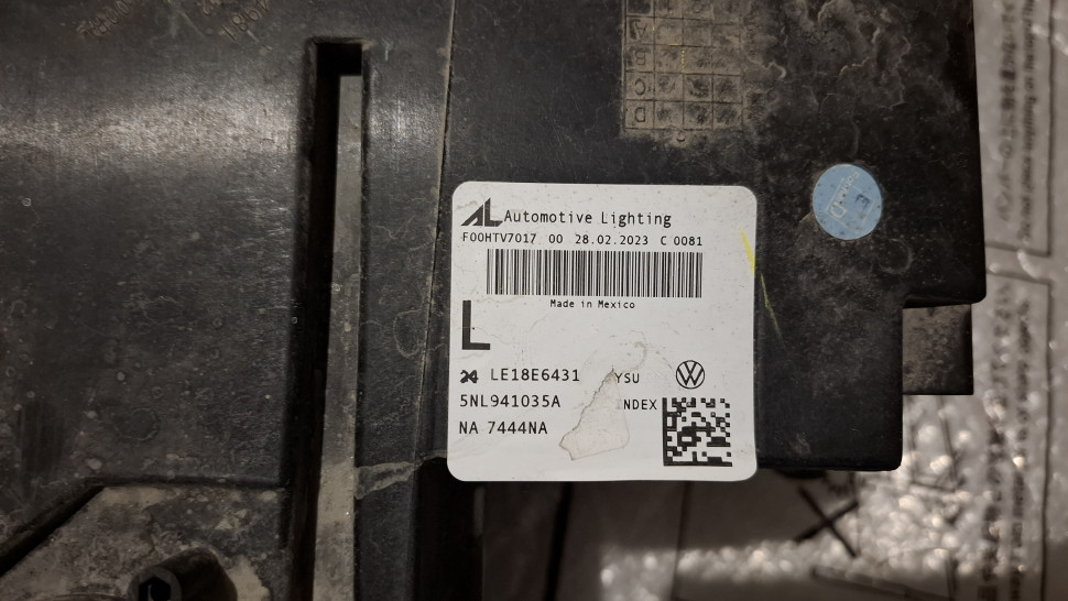 Фара Tiguan 2021 2022 2023 2024 USA левая full led в сборе 5NL941035A Фара Тигуан Америка левая