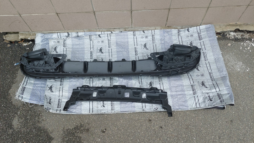 Дифузор Mercedes E-class W212 AMG 2016 2015 2014 2013 Губа заднего бампера Мерседес 212