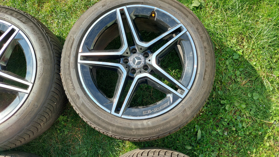 Диски Mercedes GLS X167 AMG R21 5x112 GLE б/у ориг диски Мерседес АМГ
