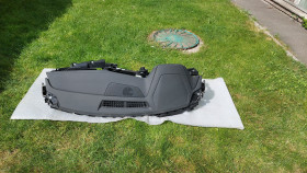 Торпедо AUDI E-TRON Консоль Ауди Е Трон кожа приборная audi q8 торпеда 4kl857001