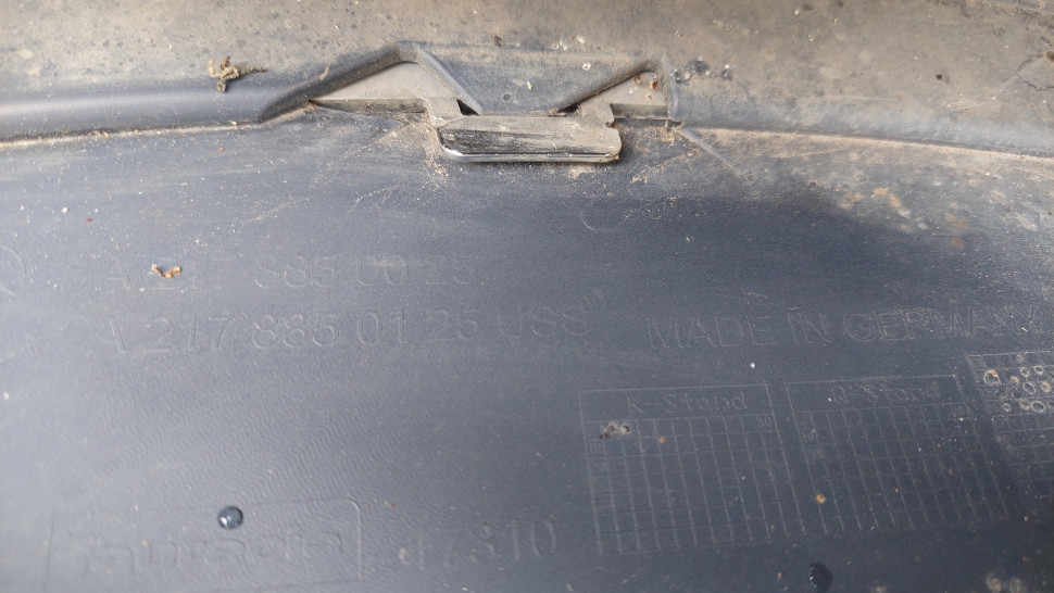 Бампер Mercedes C217 S-Class Coupe 2014+ бампер Mercedes S Coupe 217