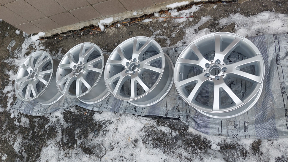 Диски R20 5x112 НОВЫЕ Диски Mercedes Audi Volkswagen BMW ET60 НОВЫЕ WSP ITALY W750 YALTA SILVER Диски