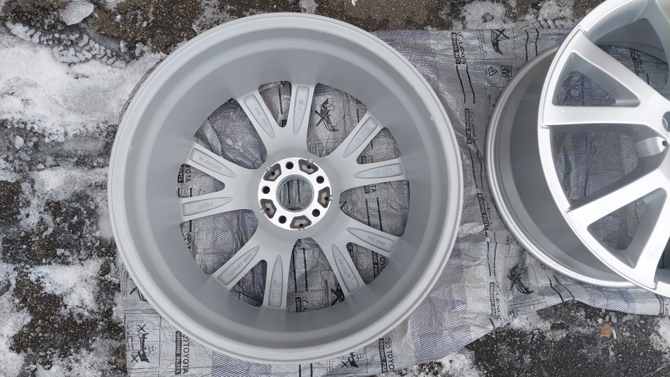 Диски R20 5x112 НОВЫЕ Диски Mercedes Audi Volkswagen BMW ET60 НОВЫЕ WSP ITALY W750 YALTA SILVER Диски