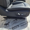 Сидение BMW 7 G11 G12 2016-22 с airbag кожа черная сиденья БМВ 7 52107363143 52107363144