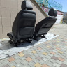 Сидение BMW 7 G11 G12 2016-22 с airbag кожа черная сиденья БМВ 7 52107363143 52107363144
