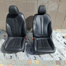 Сидение BMW 7 G11 G12 2016-22 с airbag кожа черная сиденья БМВ 7 52107363143 52107363144
