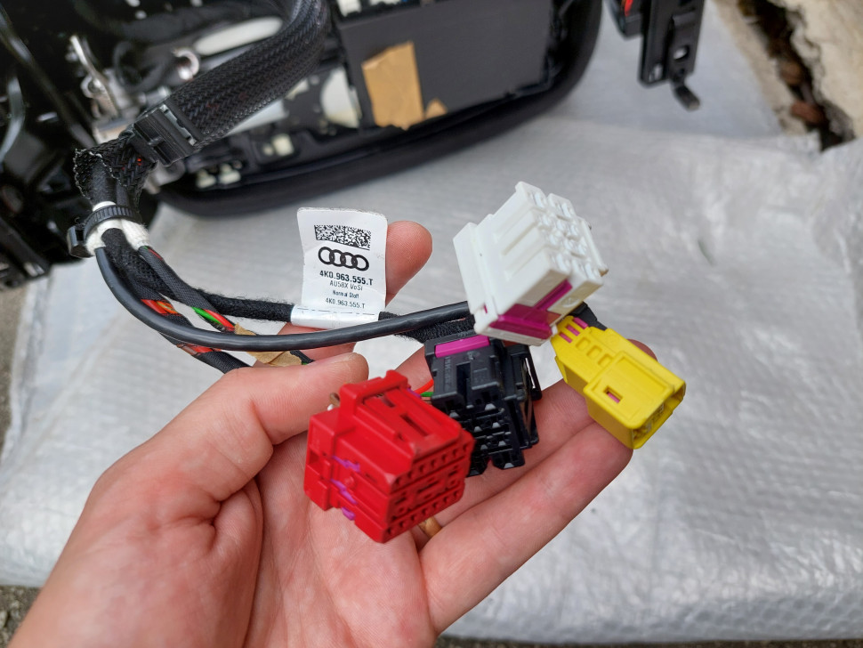 Сиденье AUDI A6 C8 2019 кресло електро Ауди А6 С8 Салон AUDI Q8 e-tron