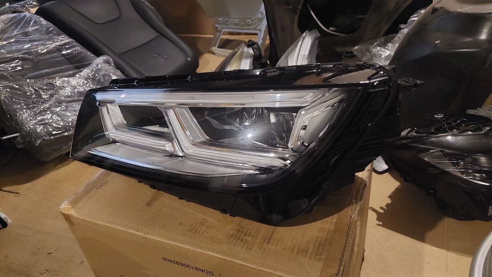 Фара левая Audi Q5 80A Full Led USA 2020 2019 2018 С БЛОКАМИ фара Ауди ку 5