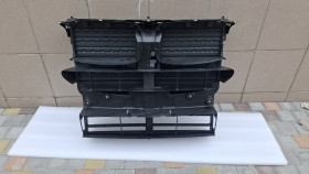Жалюзи Bmw x5 f15 x6 f16 В полном сборе активные ( с моторчиком) 2013 - 2018 + Воздуховод дефлектор радиатора + верхняя планка. нові жалюзі БМВ Х5 Ф15