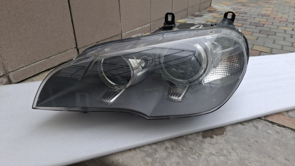 Фара BMW X5 E70 2013 2012 2011 с блоками в сборі, рестаіл, адаптивна, ксенон. Фара ліва БМВ Х5 Е70 AFS 63127294605 63127298451