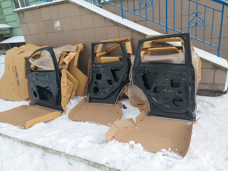 Дверь Ford Escape 2019 2018 2017 2016 2015 2014 2013 Дверь задняя левая Ескейп