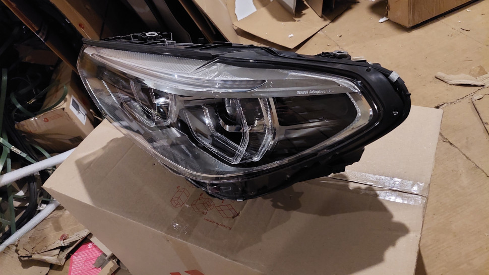 Фара BMW X3 G01 X4 G02 Adaptive LED фара левая Бмв Х3 Г01 адаптивная
