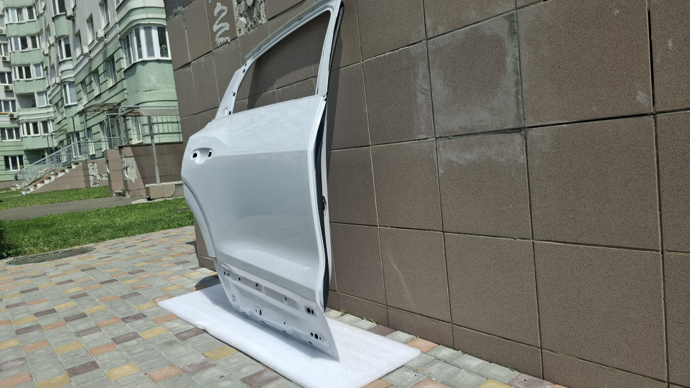 Дверь Audi Q8 ​E-Tron 2023 2022 2021 2020 2019 Білий перламутр Двері Audi ETron задні праві двері Ауди Ку8 Етрон Е-трон