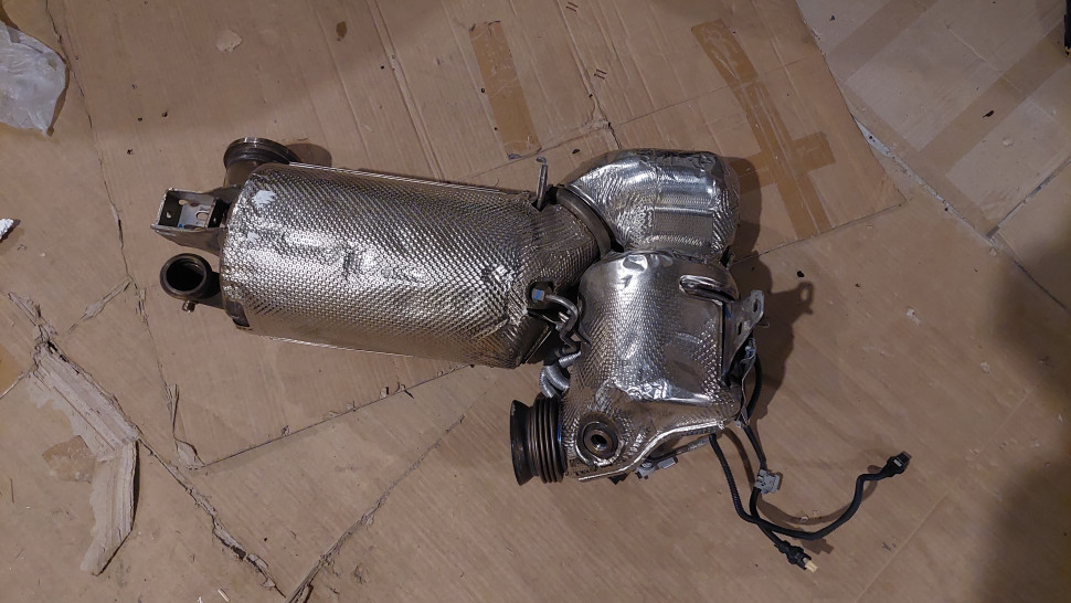 Катализатор Mercedes w213 / W222 cdi катализатор Мерседес 213 Е400 с сажевым фильтром в сборе 