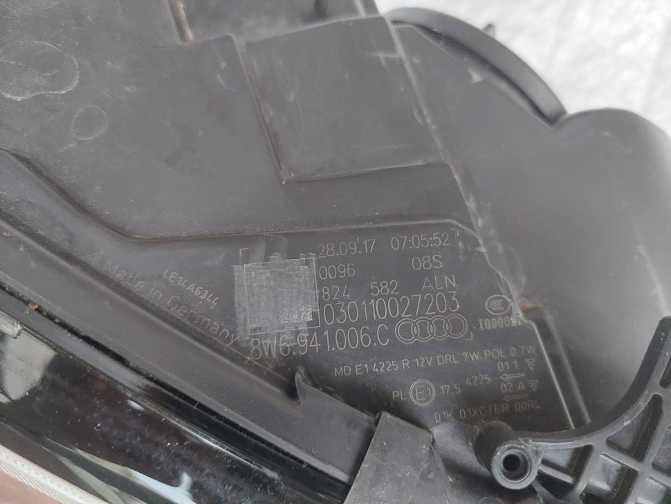 Фара Audi a5 bi-xenon 2019 2018 2017 2016 фара Ауди А5 би ксенон правая в Сборе с блоком 8W6941006C