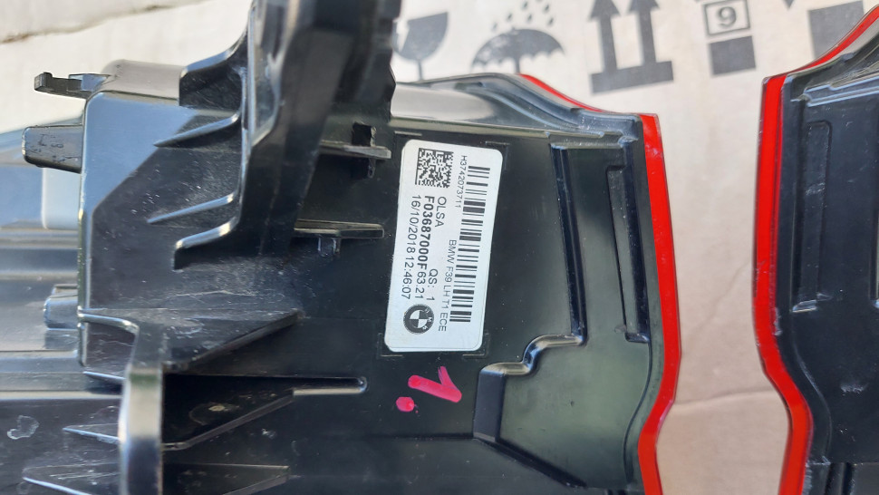 Фонари BMW X2 F39 Europa LED фонарь стоп БМВ Х2 Е39 2018+ Европа