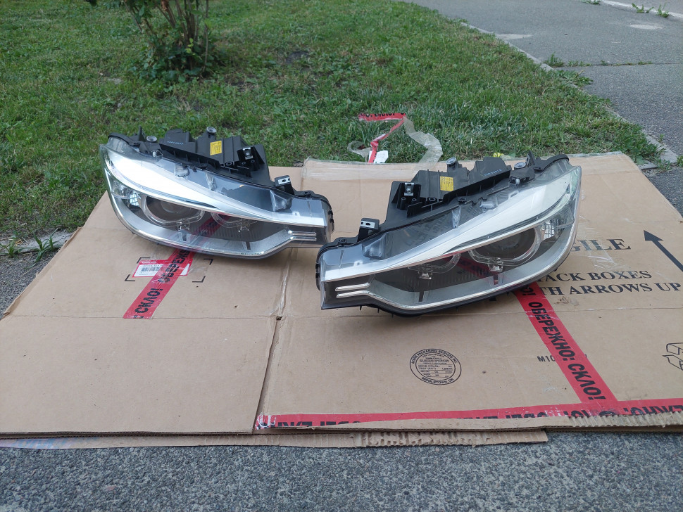 Фары Bmw 3 F30, F31, F80 LED Xenon DEPO 2012-2018 элект фара БМВ 3 ф30