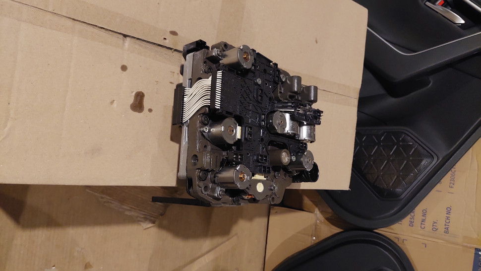 02E927770AJ Мехатроник ДСГ 6 mechatronik DSG 6 Гидроблок управления АКПП DQ250