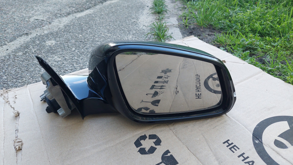 Зеркало БМВ Ф30 правое 5 pin Shadow line зеркало BMW F30 SHADOWLINE
