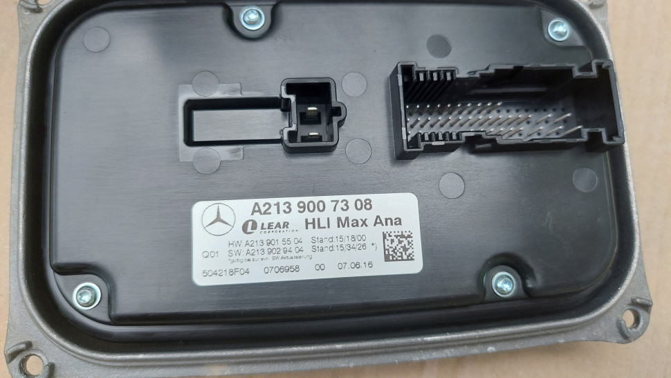 Блок розжига фары модуль Mercedes LED E-Class W213 C238 S W222 A2139007308